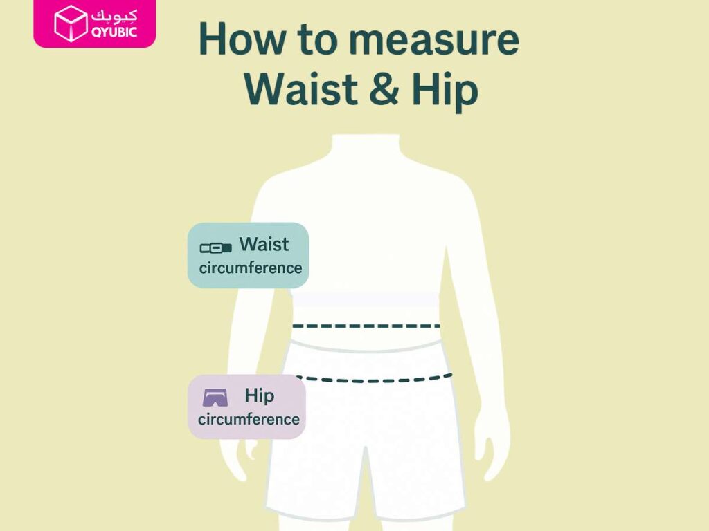 An infographic showcasing how to take measurements for your kids football shorts .