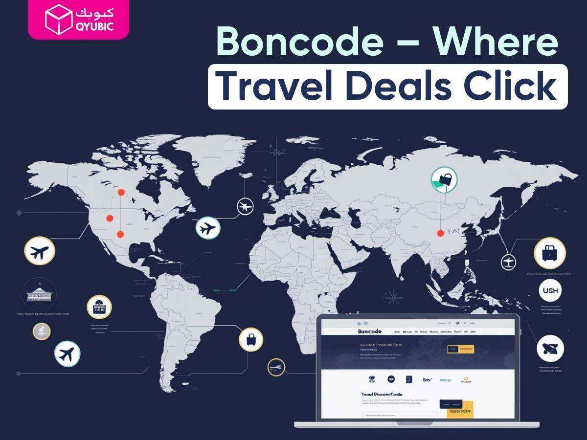 Boncode daily deals interface listing extensive discount codes for flights, groceries, fashion coupons, and electronic deals in UAE