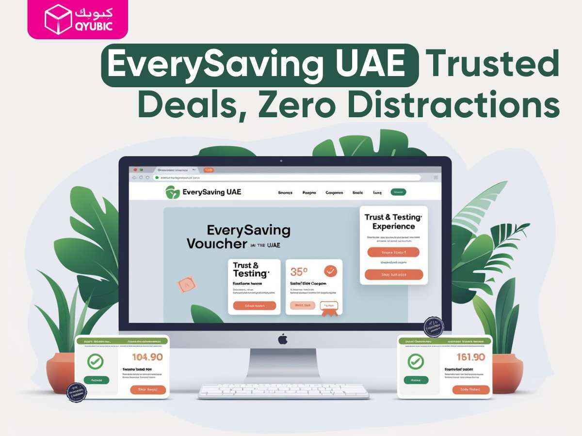EverySaving UAE platform displaying curated, ad-free coupon codes for smart shoppers and unbeatable daily discounts