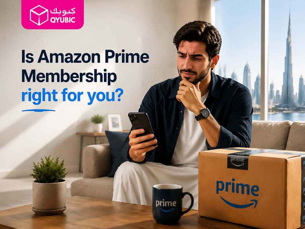 UAE shopper deciding if Amazon Prime membership is worth it before Prime Day