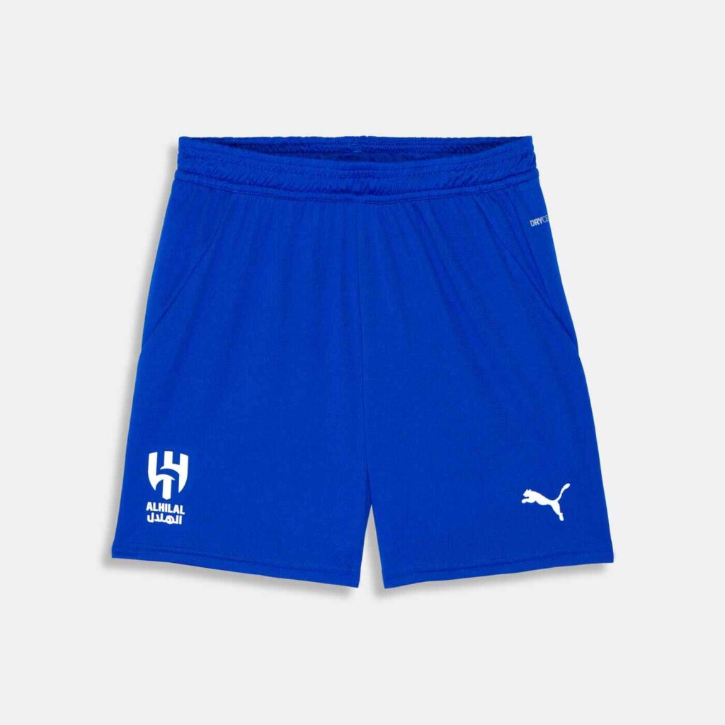 An image of Kids' Al Hilal 24/25 third Replica Football Shorts.
