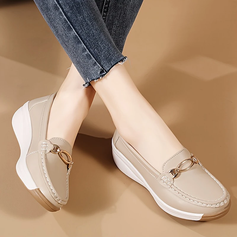 Volinter Women's Slip-On Loafers