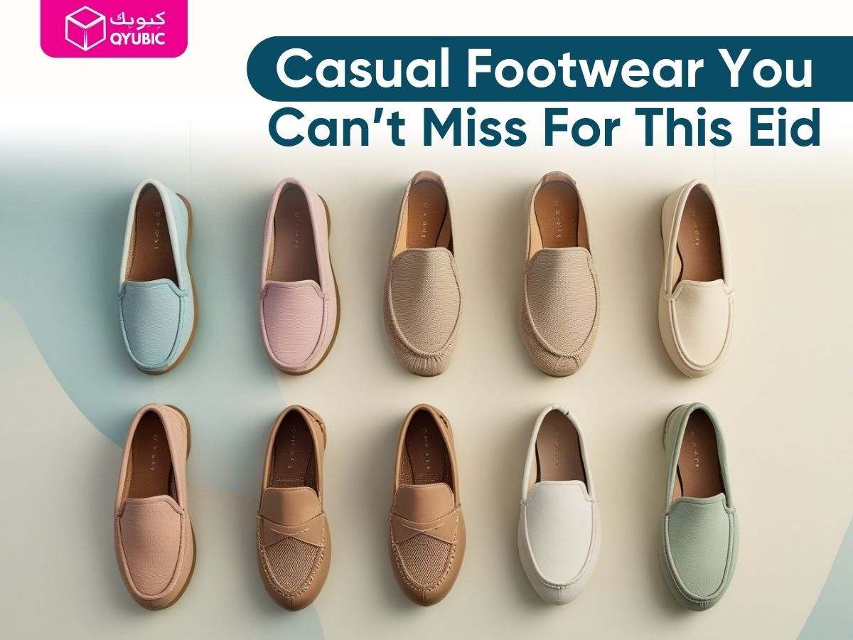Casual footwear for men and women this Eid