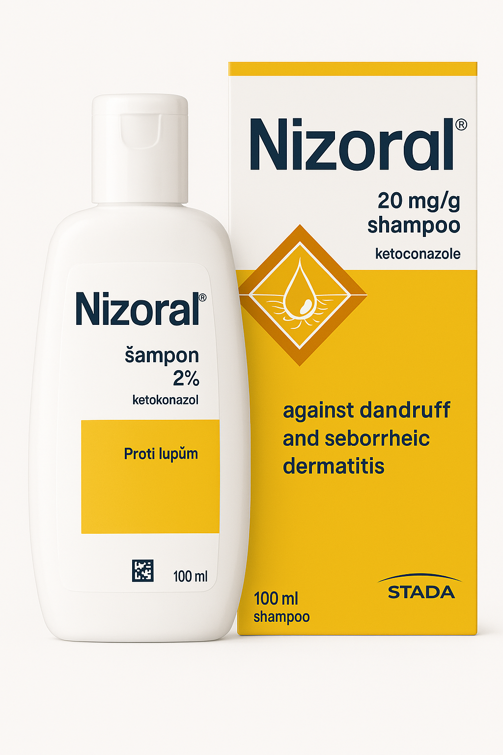 Nizoral anti dandruff shampoo with ketoconazole, one of the best anti dandruff shampoos for treating flaky scalp and seborrheic dermatitis.