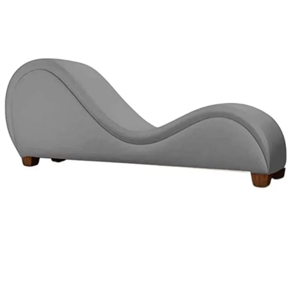 Comfortable S-Shape Sofa-Chair Loveseat – Grey 