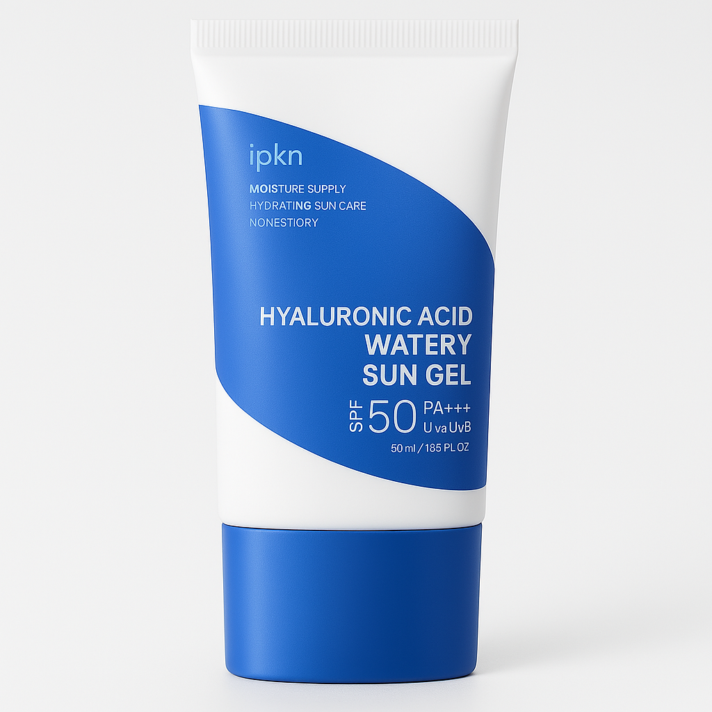 A hydrating Korean sunscreen for oily skin packed with hyaluronic acid, widely reviewed as one of the best Korean sunscreens for oily skin.